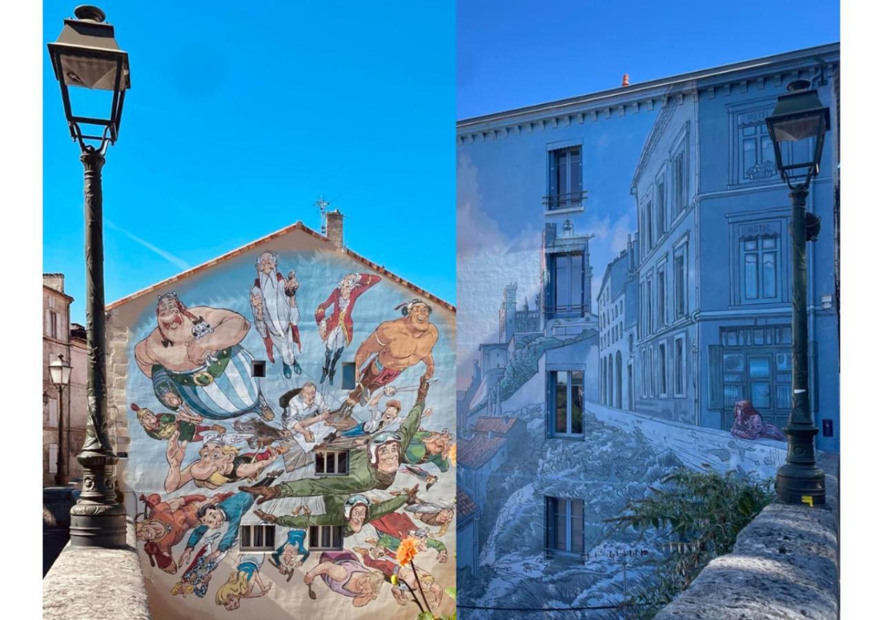 Appart Proche Gare Tgv Angouleme Deco Theme Bande Dessinee Eksteriør bilde